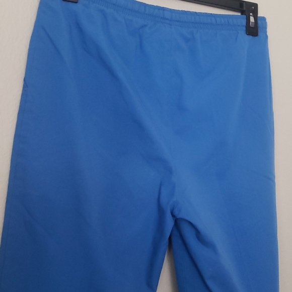 Blue Scrub Pants XS Expo Elastic Waist  Tie - Picture 4 of 6